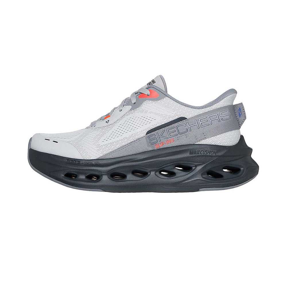 Skechers Slip-Ins Versatile Sports Comfortable Mesh Shock Absorbing Breathable Low Top Running Shoes Men sneakers 220421-GYBK cm