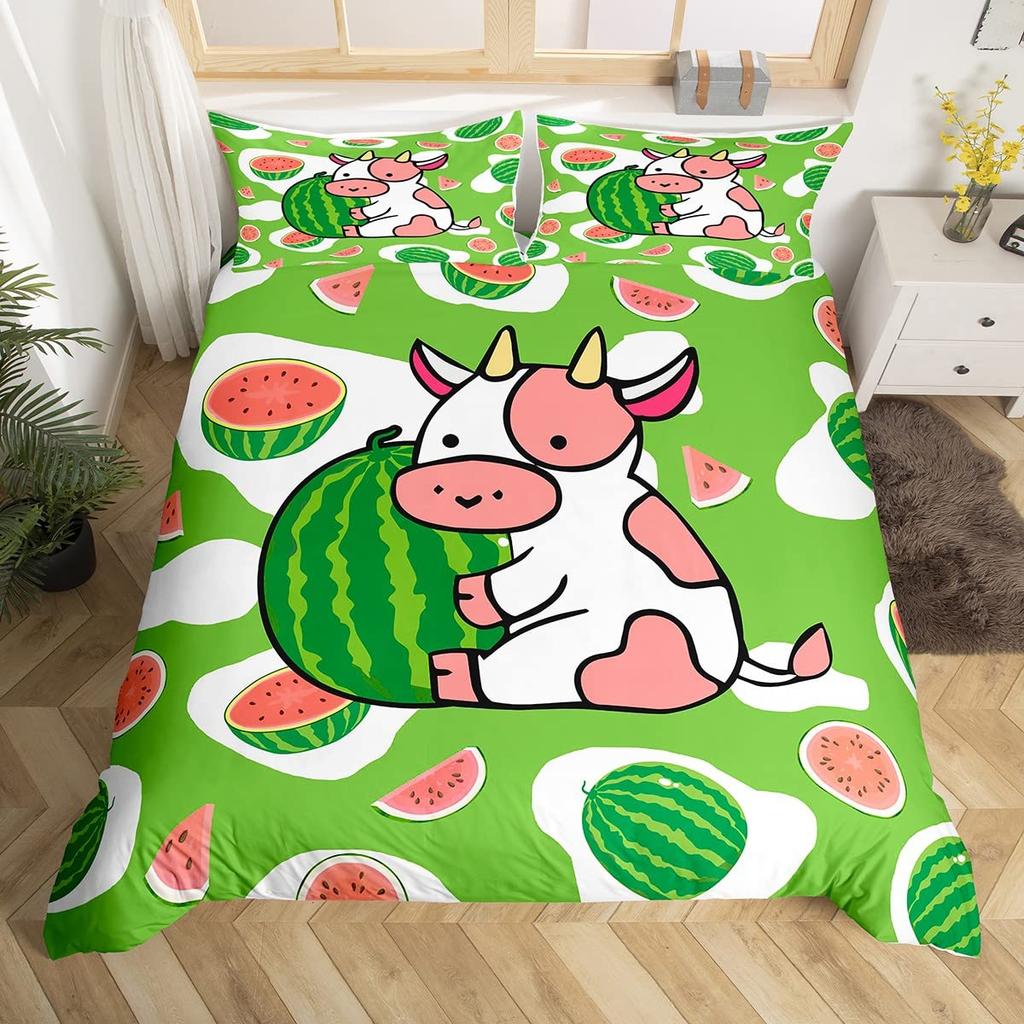 Luxury Duvet Cover and Pillowcase Digital Printing Star/moon/meteor Double Winter Quilt Cover Set Lantern Duvet Cover 1 Person