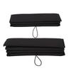 Black Portable Water Proof Picnic Mat Camping Sitting Pad Thickened Folding Small Cushion for Outdoo