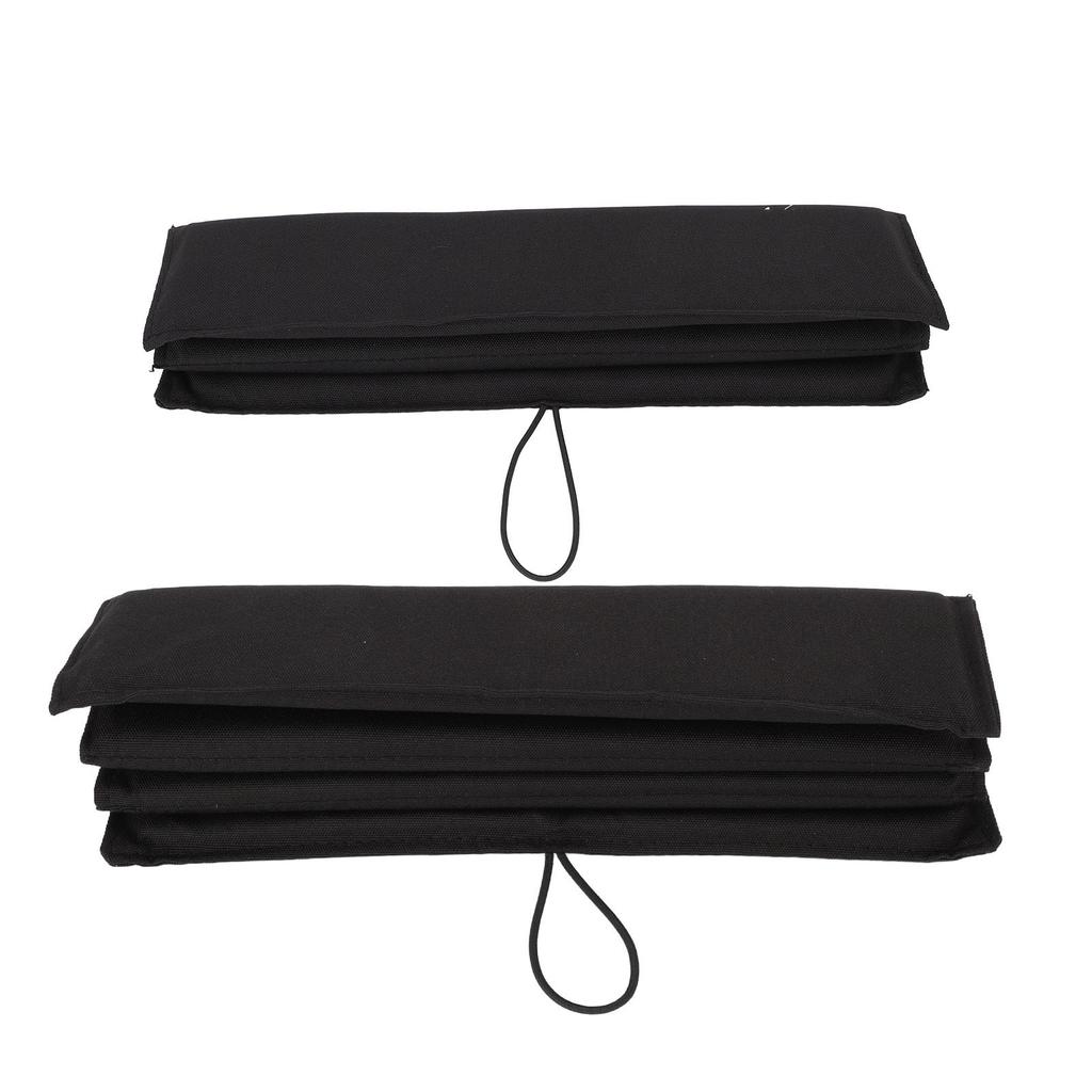 Black Portable Water Proof Picnic Mat Camping Sitting Pad Thickened Folding Small Cushion for Outdoo