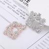 Square Clamp Shoe Clip Bride High Heel Shoe Decorations Shiny Rhinestone Decorative Clips Wedding Charm Buckle for Women