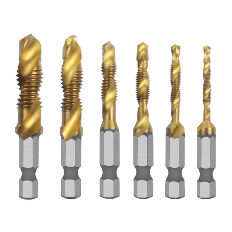 Industrial Spirals Grooves Machine Tapping Bit Titaniums Coating For Extended Durability In Demanding Drilling Operations