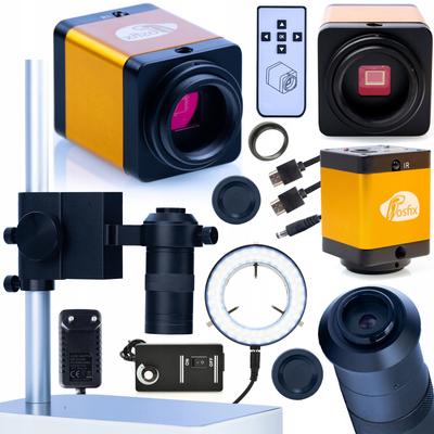 Rosfix Mikroskopický set PEGASUS Pro 12 MB 4v1 – 12MP kamera | 100x objektiv | 56xLED osvětlovač | Hliníková platforma