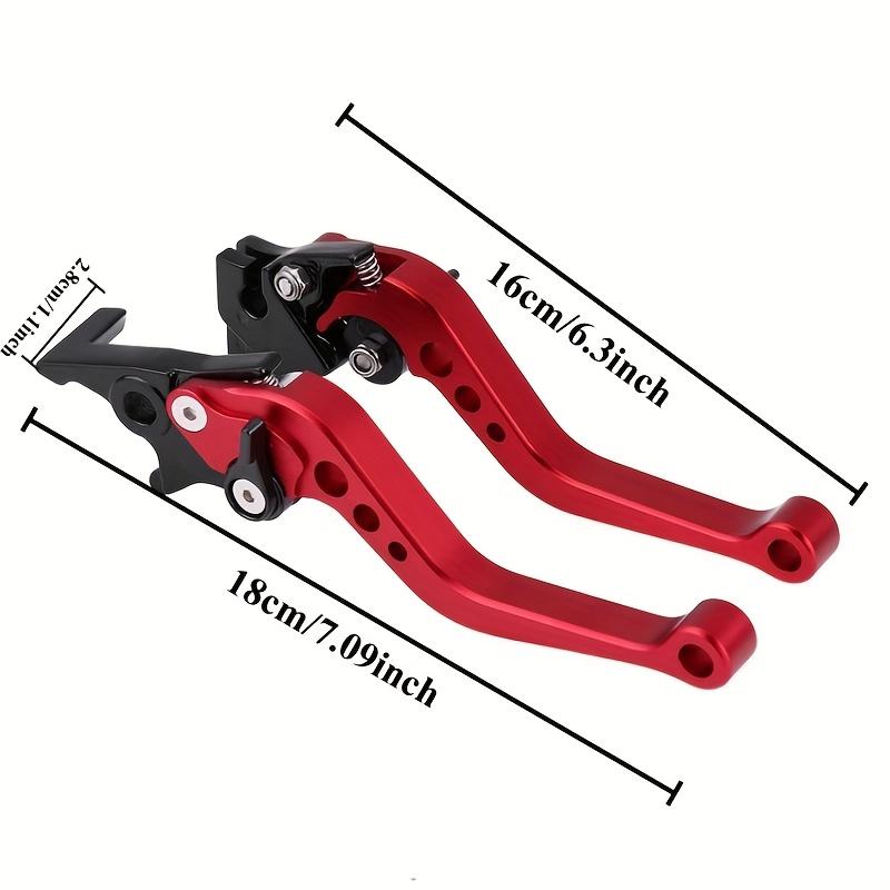 Universelle Motorrad Einstellbare Bremskupplungshebel CNC Motorrad Bremshebel Lenker Motorradgriffe Bremshebel Modifizierte Teile