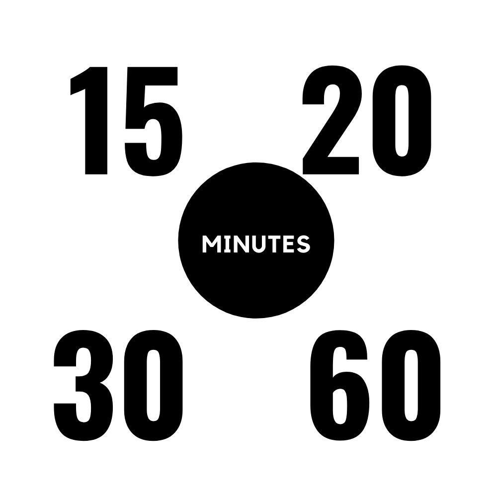 

Homlly Magic Timer Cube Minutes Reminder (X2PCS) 15-20-30-60 minutes x2