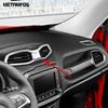 For Jeep Renegade 2015-   2024 2025 Matte Center Console Air Condition Vent Outlet Cover Trim Interior Accessories