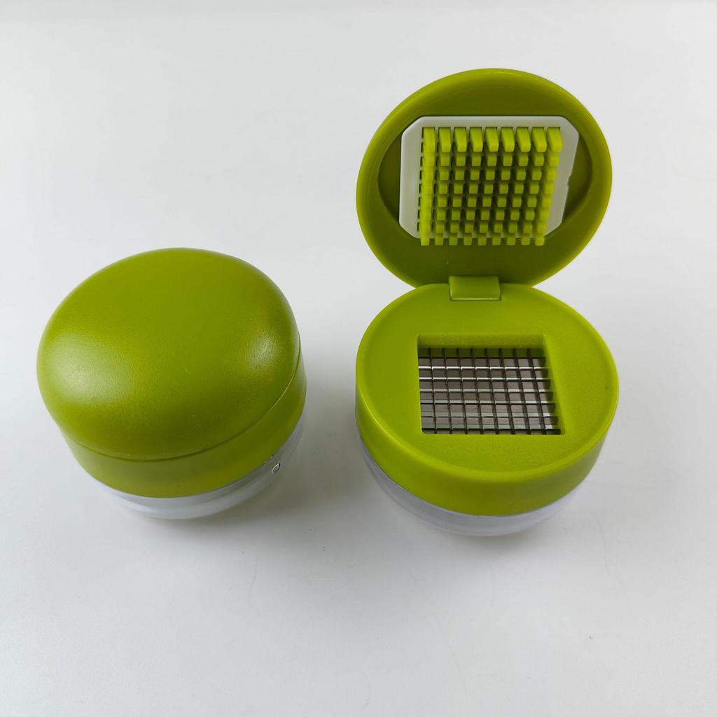 Mini Stainless Steel Garlic Press: Leak-Proof, Easy-to-Clean, Outdoor Essential