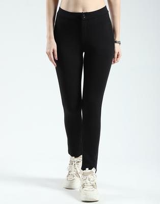 Women's Solid Regular Fit Jegging
