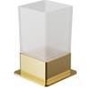 Excellent Riko Gold Glass Tabletop Soap Dish 45472