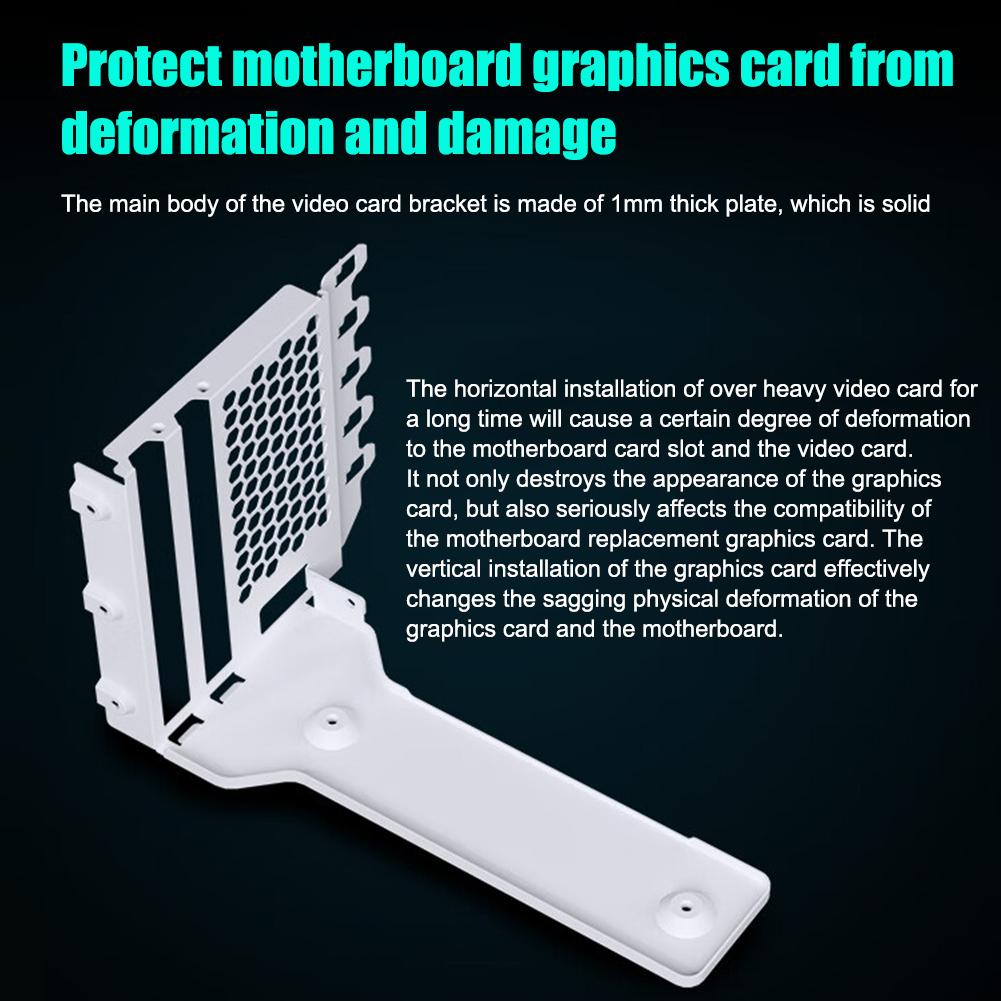 PHAPHANTEKS VGPUKT 4.0 Vertical Graphics Card Modify Bracket GPU Mount Video Card VGA Support Holder Kit Computer Accessories