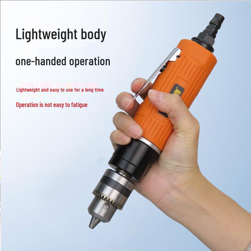 Gaobao 3/8" Industrial-Grade Straight Pneumatic Drill - 10mm Air-Powered Drilling Tool