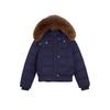 Winter Big Fur Collar Hooded Short Down Cotton-padded Jacket for Women 2025 Explosion, Advanced Sense, Thin and Warm Small Cotton-padded Jacket