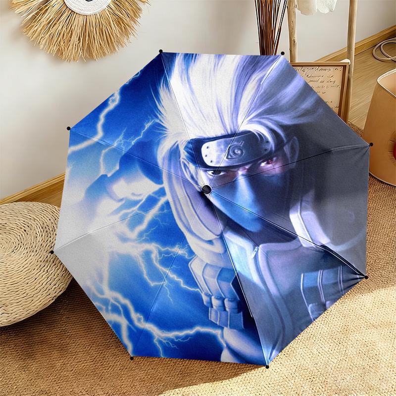 Famous Cartoon NARUTO Protagonist Uzumaki Naruto. Cartoon Umbrella, Folding, Home Essential, Iron Art, Outdoor Sunshade Umbrella, H1