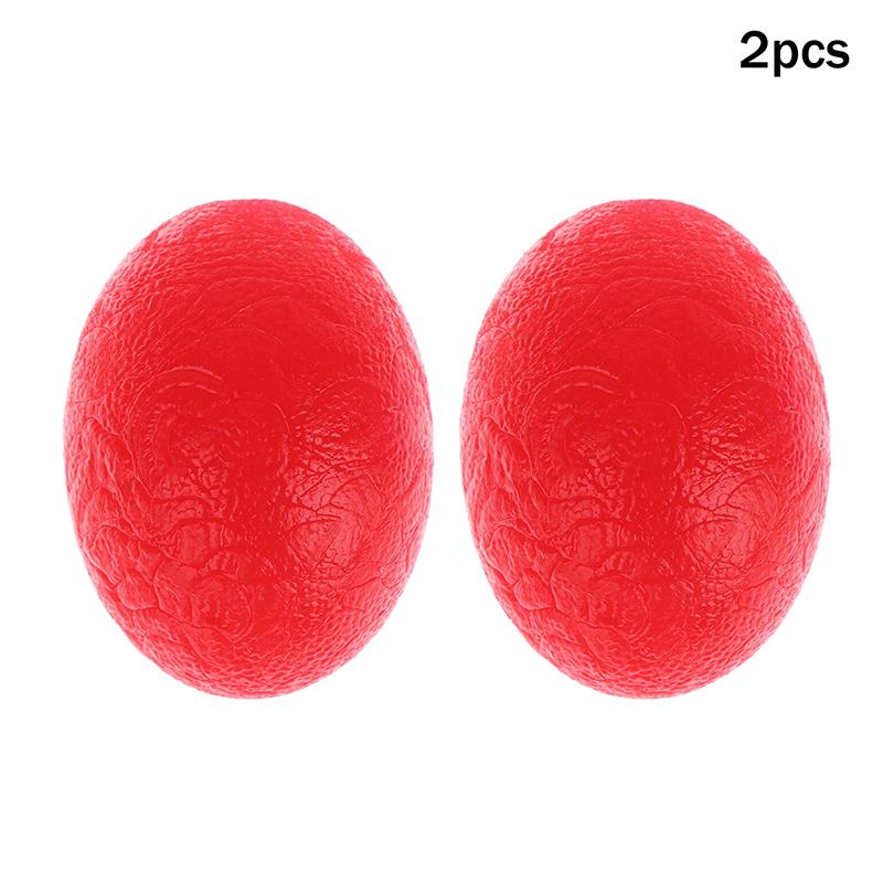

2Pcs Silicone Grip Strength Equipment For Golfers Grip Strength Devices For Fitness Grip Strength Equipment Pressure Reducers червоний