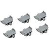 Tomytec (TOMYTEC) TOMIX N Gauge Tight-Coupling TN Coupler, 6 Pieces, SP Gray, 0337, Model Train Supplies