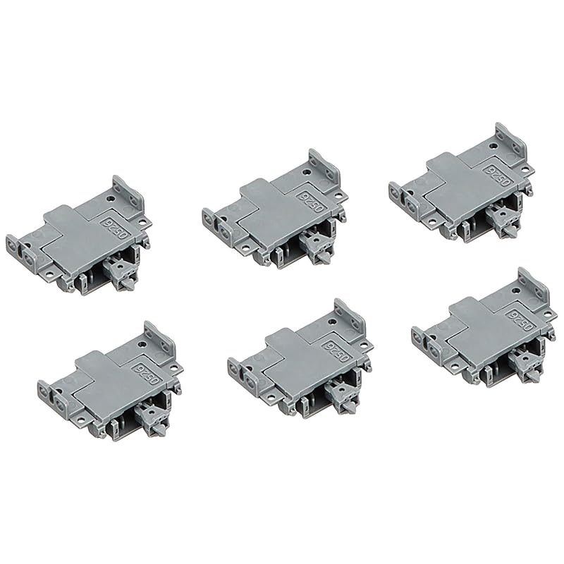 Tomytec (TOMYTEC) TOMIX N Gauge Tight-Coupling TN Coupler, 6 Pieces, SP Gray, 0337, Model Train Supplies