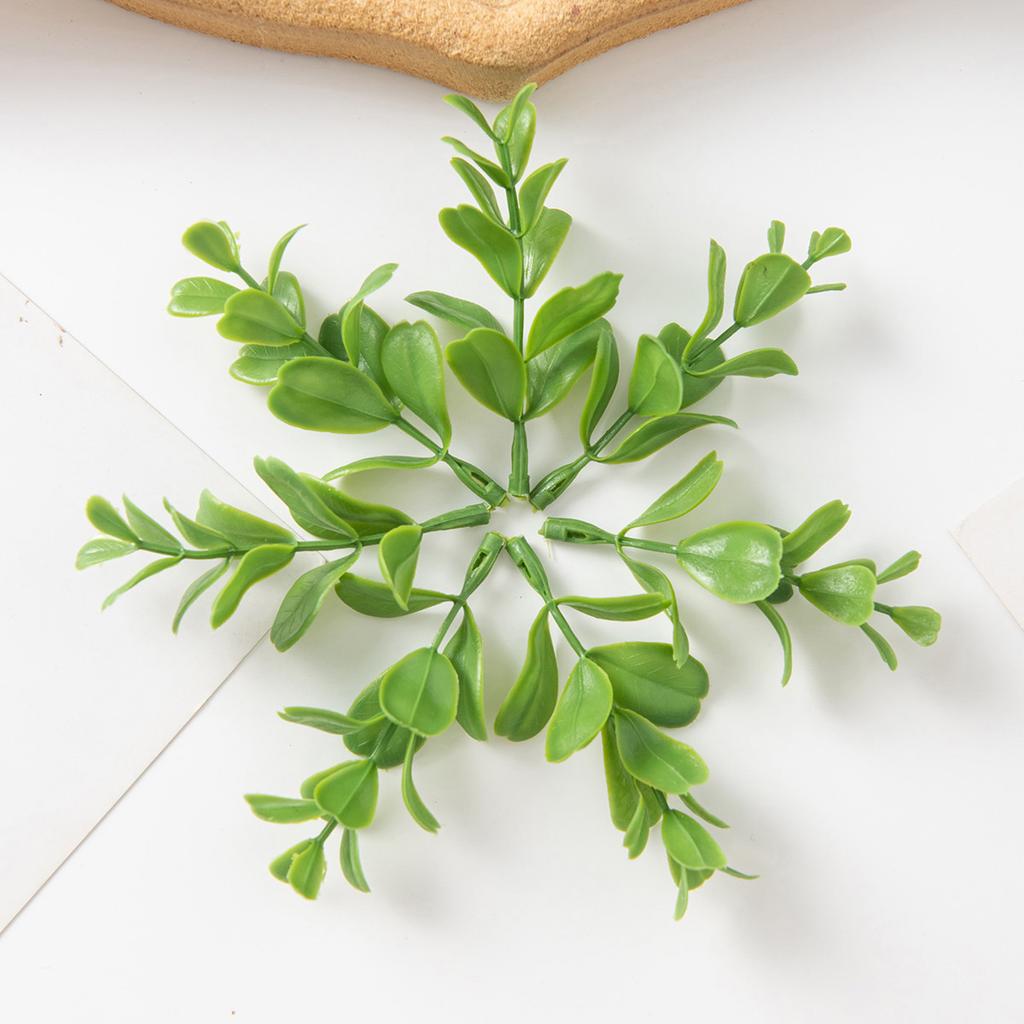 50pcs Hot Sale Artificial Plant Leaves Christmas Party Home Wedding Wreath Wall Garden Decoration Accessorie Diy Gift Festival