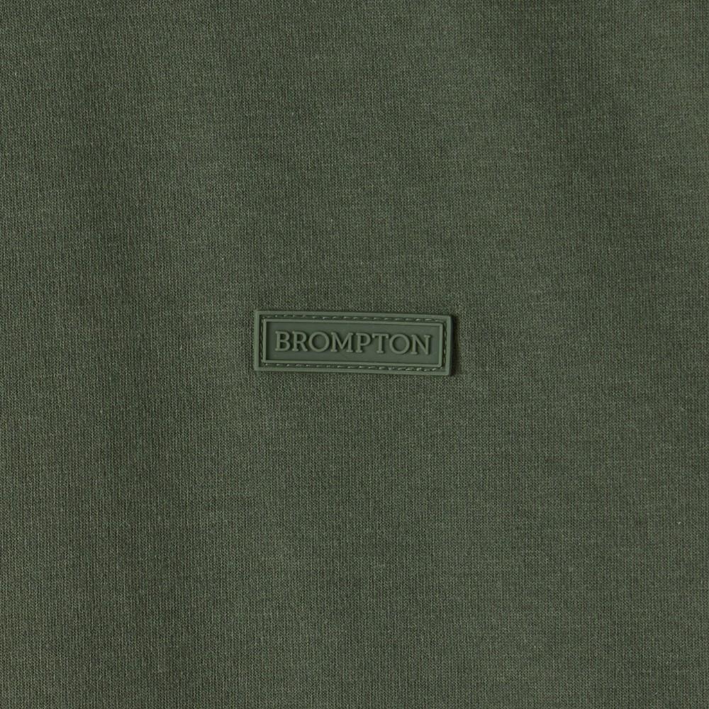 BROMPTON LONDON Cool-Cotton T-Shirt - Khaki (P252Mts132)