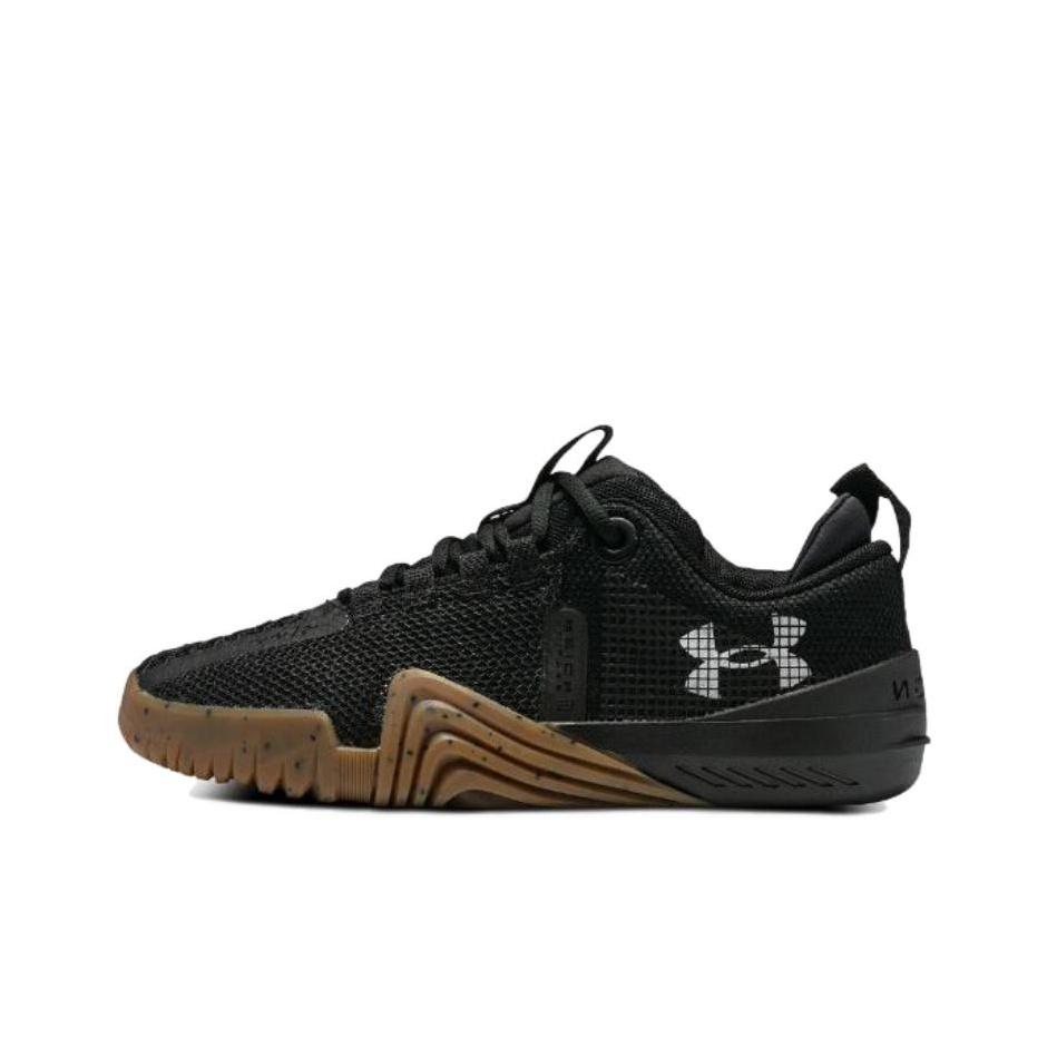 Under Armour TriBase Reign 6 Fekete Gumitalp Női Edzőcipő Antracit Metál-Ezüst 3027342-001