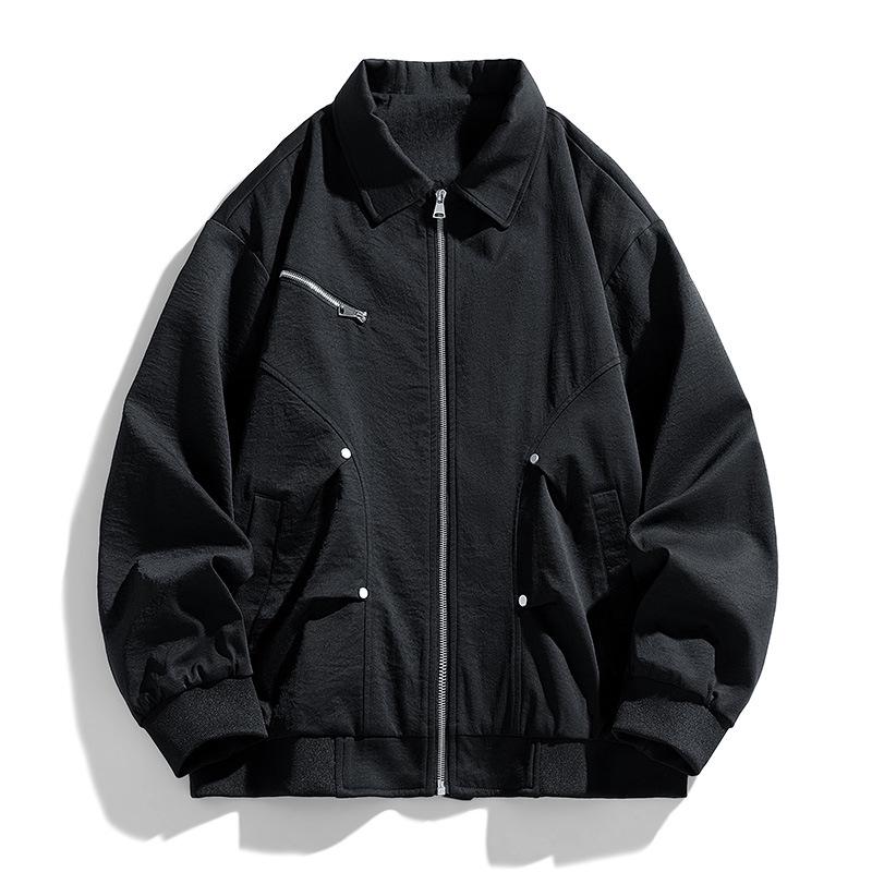 Men's Plus Size Light Luxury Business Jacket, Trendy Casual, XL-9XL Loose Fit, Lapel Style