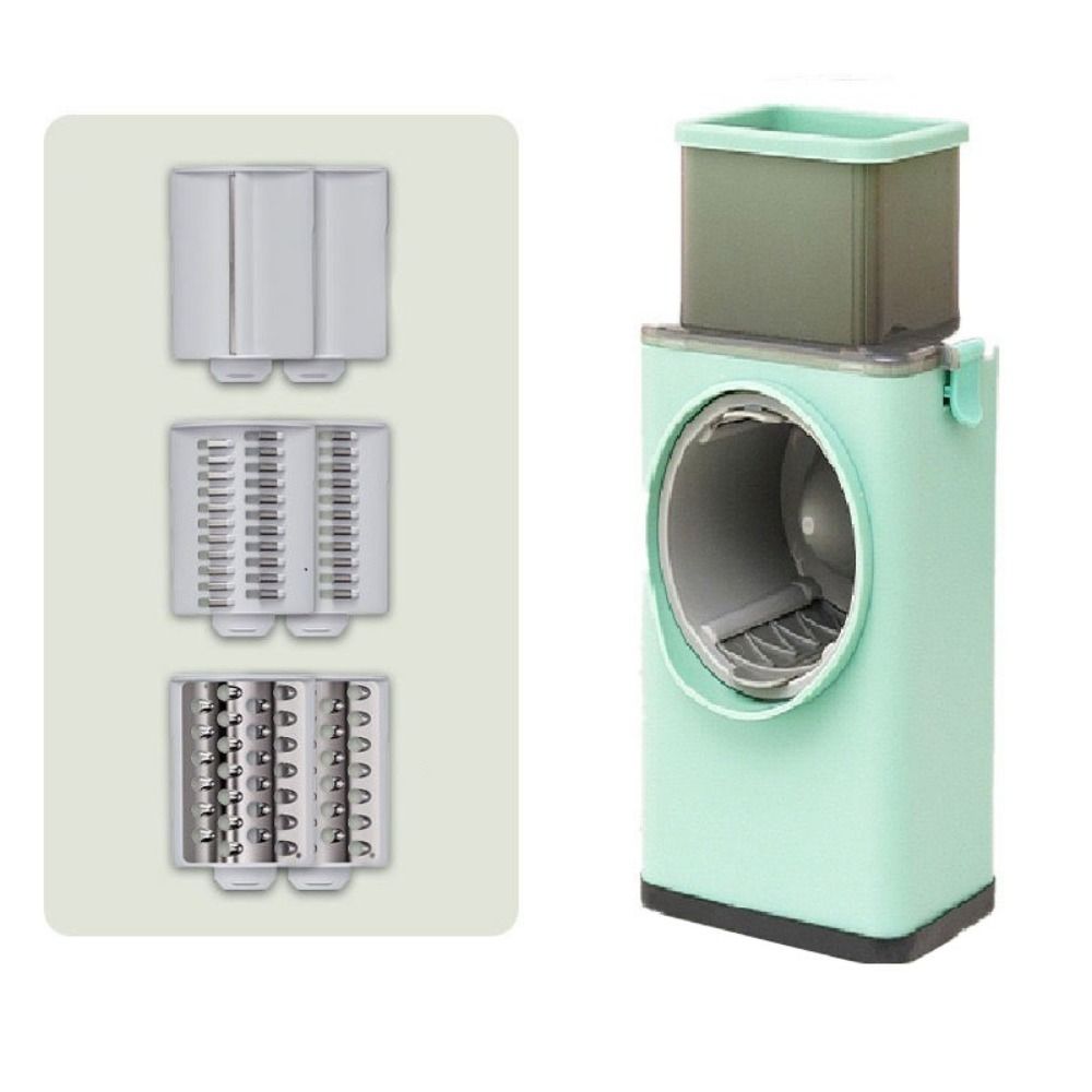 Vegetable Shredder Rotary Cheese Grater Labor-saving Nut Grinder Smoothies