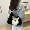 Personalized commuter high-value women's backpack new fashion simple high-value single shoulder underarm tote bag