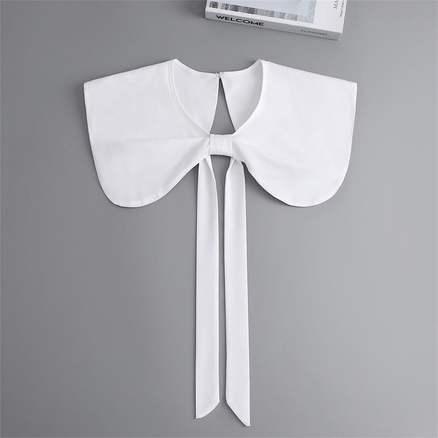 Linbaiway New Lapel Fake Collar Vintage Detachable Shirt Collar for Women Blouse Sweater False Collar Lapel Top Neckwear Ties