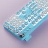 104-Key Full-Size Mechanical Keyboard with Blue Switches Ergonomic Design, Anti-Ghosting for PC Esports & Office Use