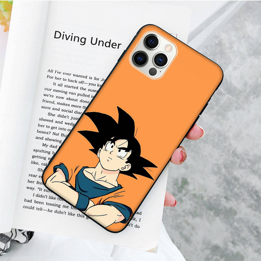 

JW73 Dragon Ball Super Black Sofe Case for Xiaomi Poco X6 X4 M5 M6 F5 F6 C65 C55 C50 C51 C40 Pro Redmi 14C A3X 13C 12C 11T 10A 9C Note 7 6 8A Plus Redmi 8 аэро