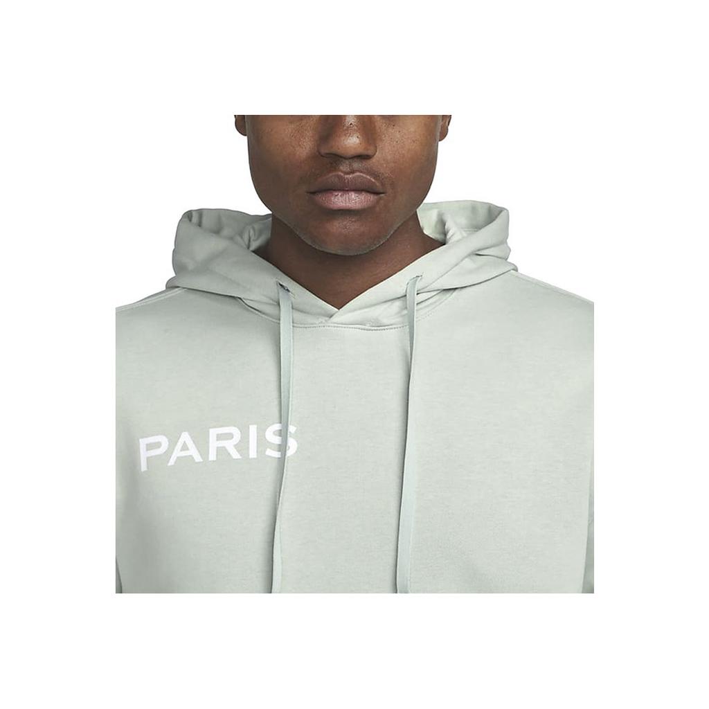 Nike Kangaroo Pocket Hoodie With Logo Print Men Tops Light-Green DN1317-017