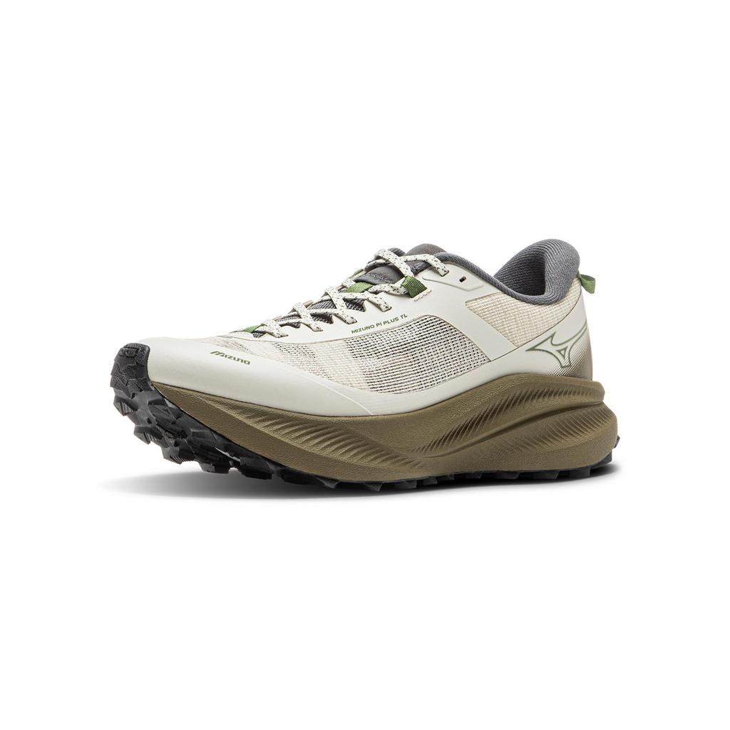 Mizuno PI PLUS TL Unisex Low Top Running Shoes Light Grey Fabric Upper D1GH250703
