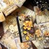 Yan Ji Retro Journal Decoration Pack: Fuyusheng Huashi Series, 40 Sheets, 6 Styles Available.