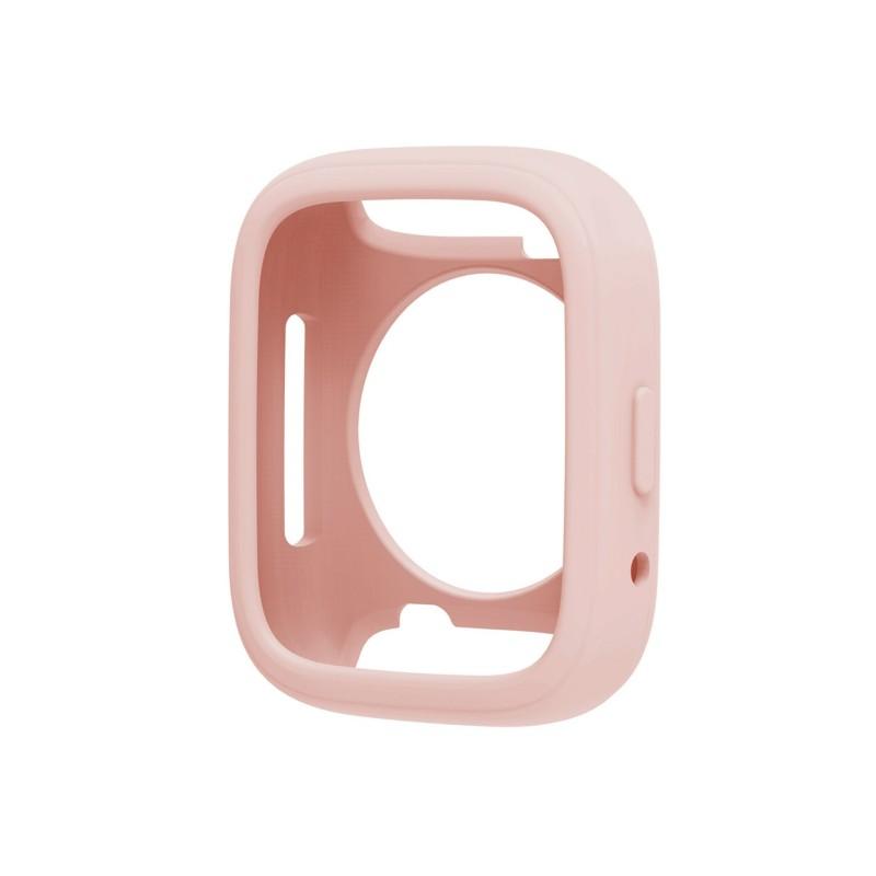 Soft Silicone Watch Case for Redmi Watch 3 Active Watch Cover Anti Scratch Protective for Redmi Watch3 Active Shell Accessiors Redmi Watch 3 Active розовый