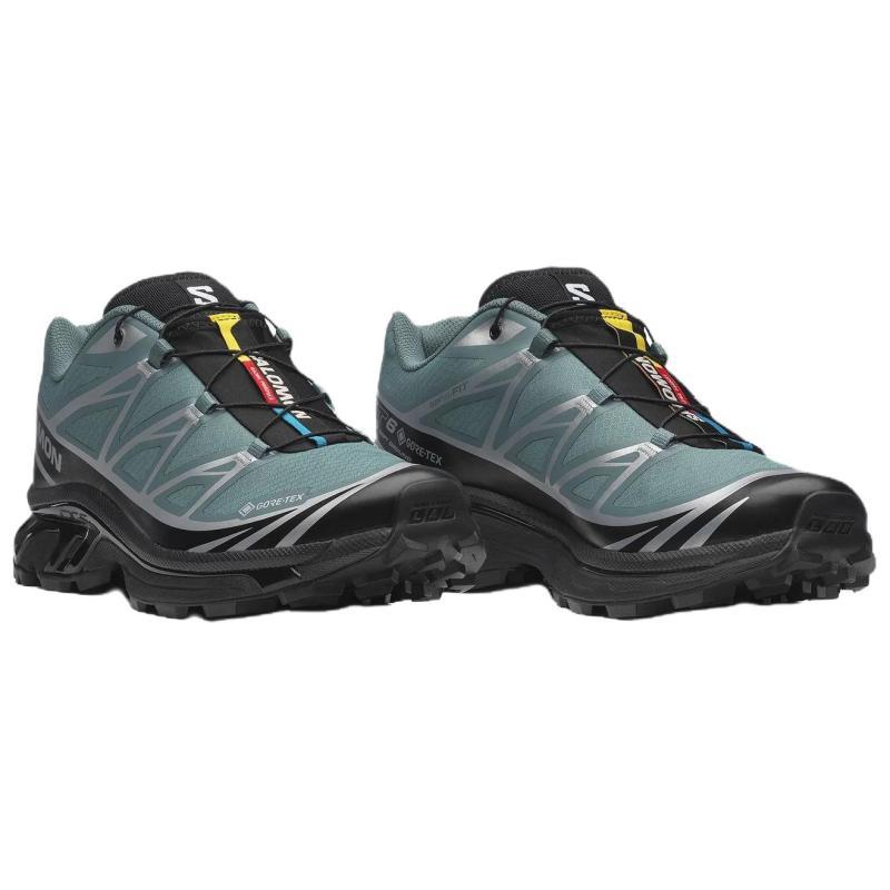 SALOMON XT 6 Cushioning Coverage Support Casual Running Shoes Unisex Green Sneakers 478615