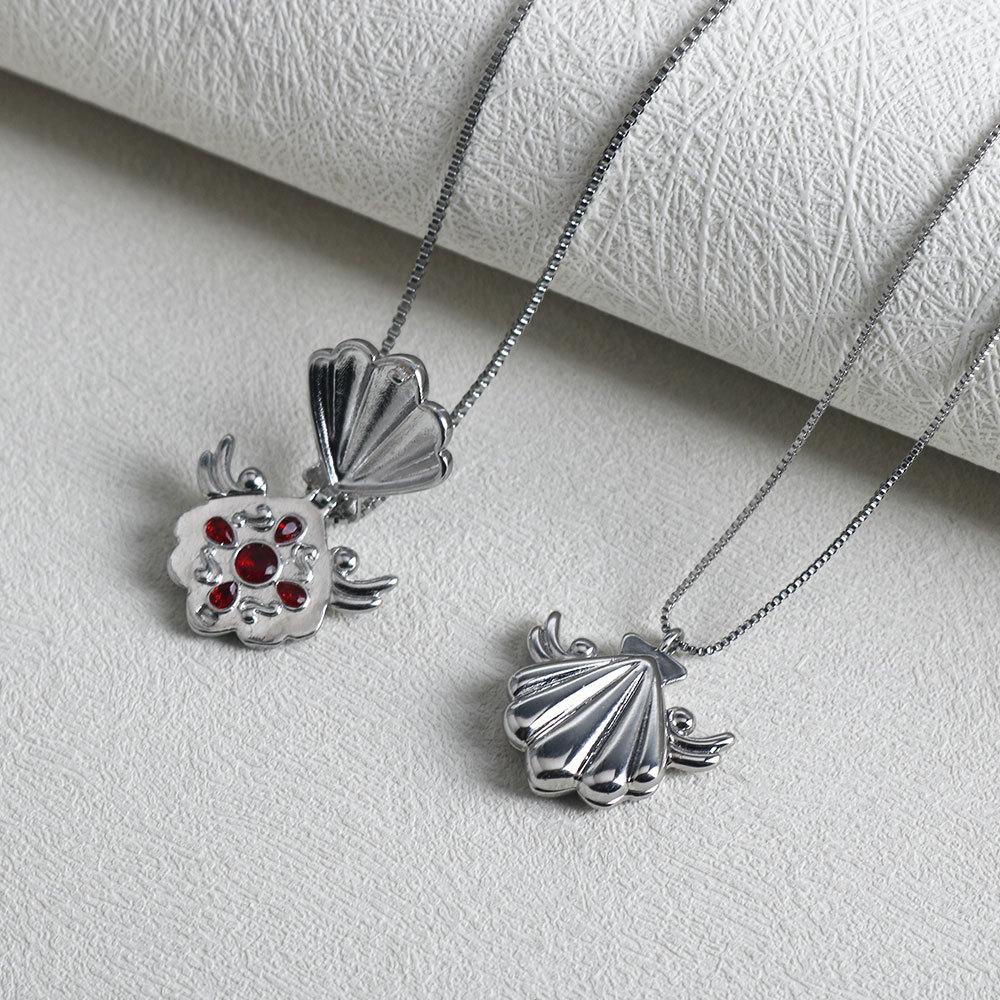 Anime Mermaid Melody Pichi Pichi Pitch Necklace Nanami Ruchia Lucia Hanon Hosho Cosplay Necklace Jewelry Shell Pendant Choker Accessories