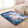 Anime F-Friend  Cute Floor Mat Machine Washable Soft Flannel Area Rug, Non-Slip Absorbent Floor Mat for Living Room Bedroom
