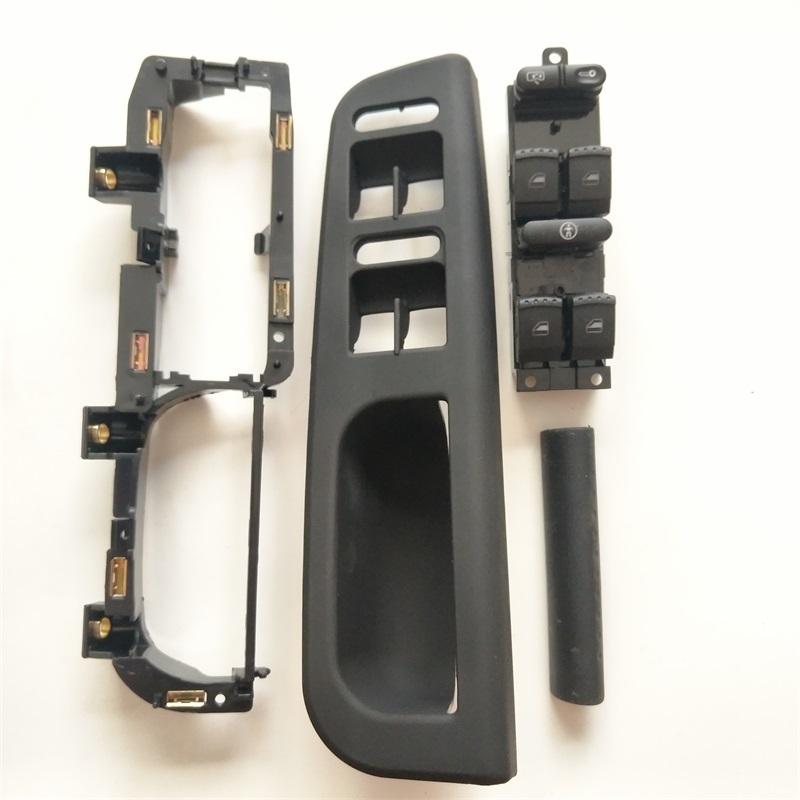 Door Pull Grab Handle HANDLE IDE DOOR PANEL HANDLES Window Master Control Switch Panel For VW golf 4 MK4 1998-2004 Driver’s w