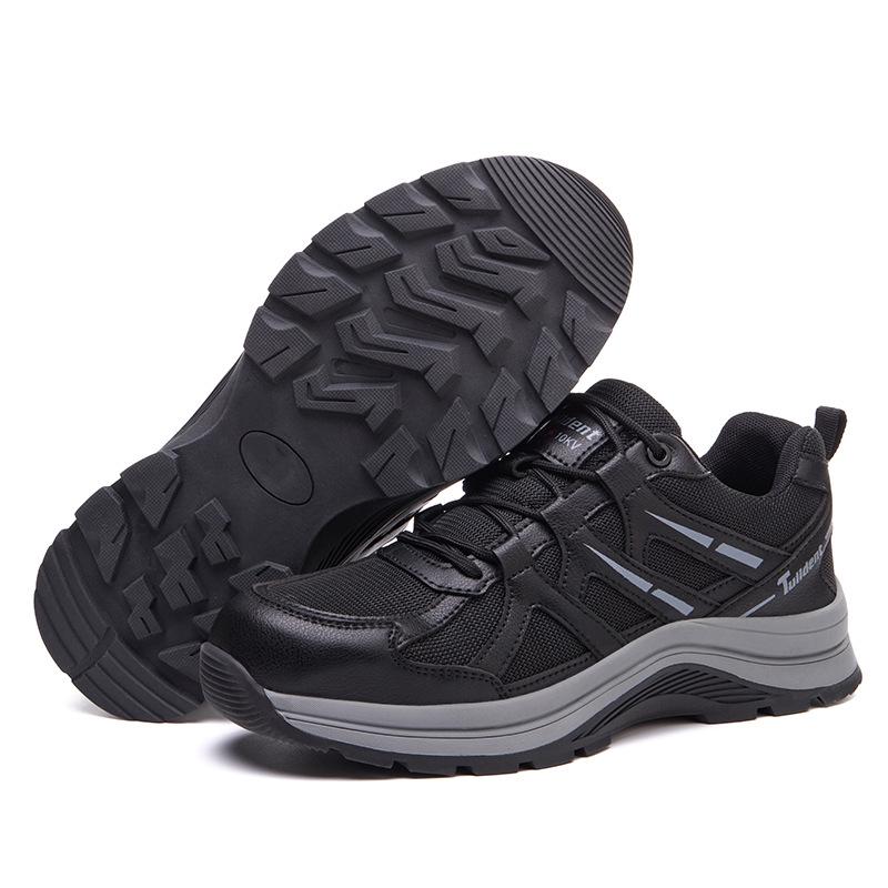Men's Insulated Anti-Smash, Anti-Puncture Safety Work Shoes - Breathable, Wear-Resistant Protection