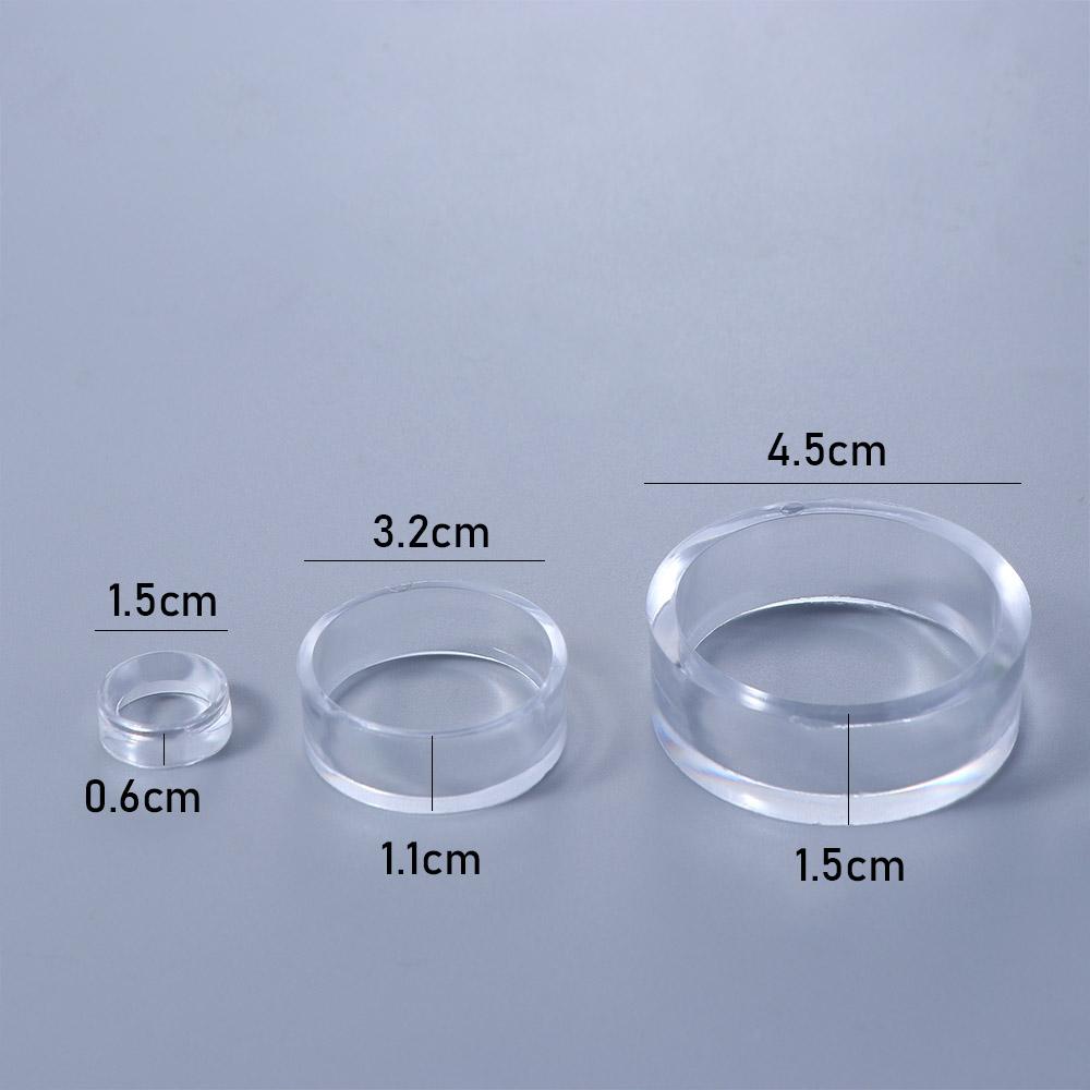 Glass Stone Small Collectibles Acrylic Supporting Base Display Stand Mineral Easel Sphere Holder