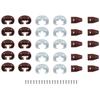 10 Sets Drawer Slides Repair Kits For Drawer Guide Repair Replacement
