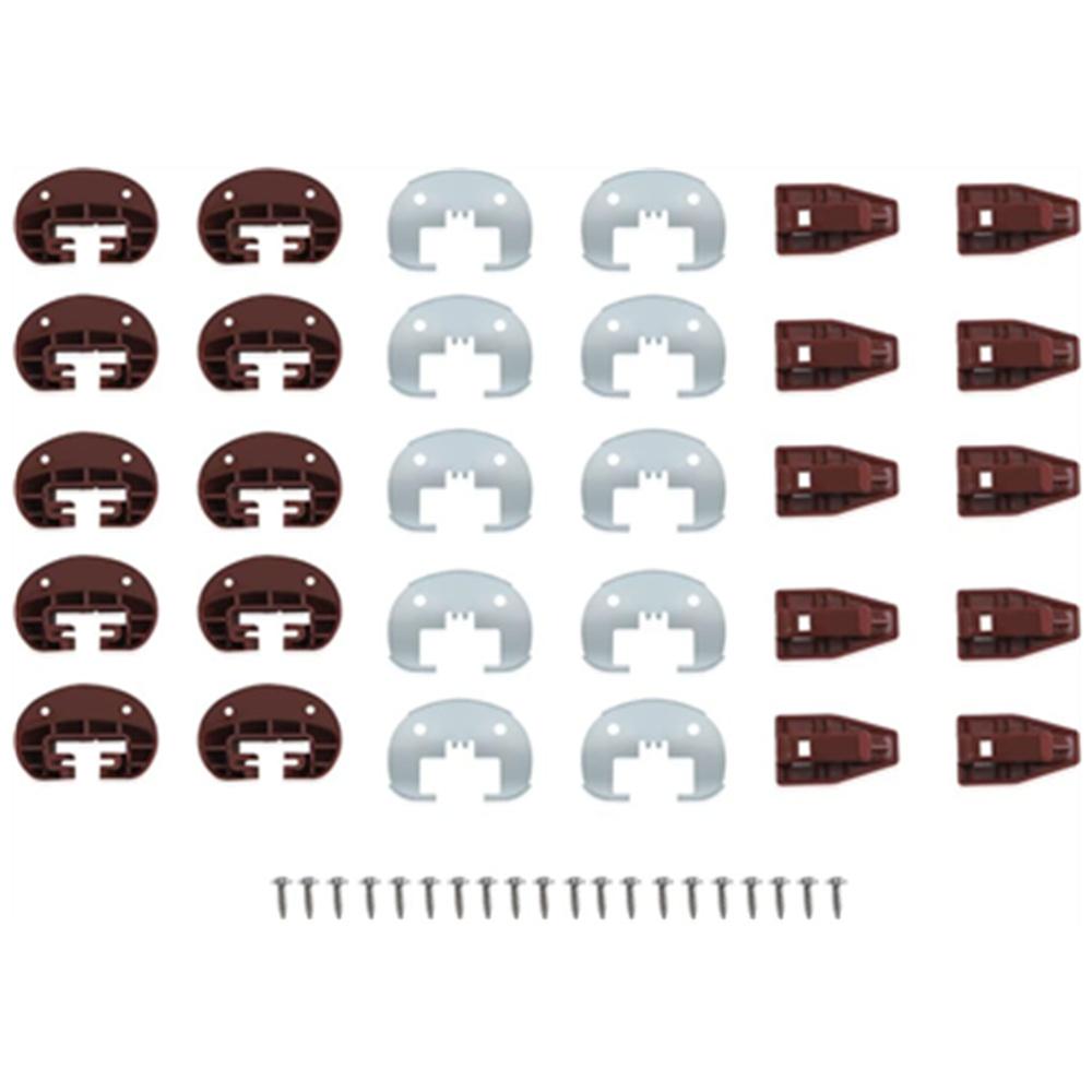 10 Sets Drawer Slides Repair Kits For Drawer Guide Repair Replacement