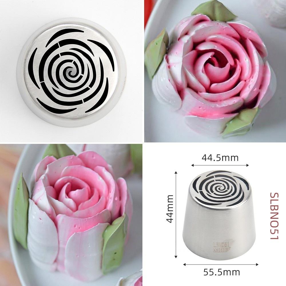 13 Style New Stainless Steel Nozzles Cake Decoration Rose Cake Nozzle Tools Wedding Party Cupcake Decor Pastry Baking Tools