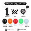 Racing Party Hot Wheels Black and White Plaid Balloon Sports Car Traffic Light Balloon Kids Racing Theme Birthday Party Supplies
