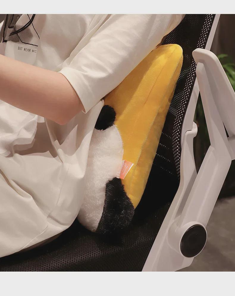 Polštářek/přikrývka 2 v 1 s kreslenou pandou: Kancelář, Auto a Domov