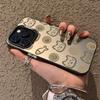 Cartoon graffiti iPhone 18 Pro Max phone case, trendy new style, 15IMD, 14-color silver, 13IMD hard.