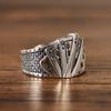 New Vintage Opening Rings For Women Men Playing Card Finger Stainless Steel Lucky Poker Ring Fashion Party Jewelry Gifts
