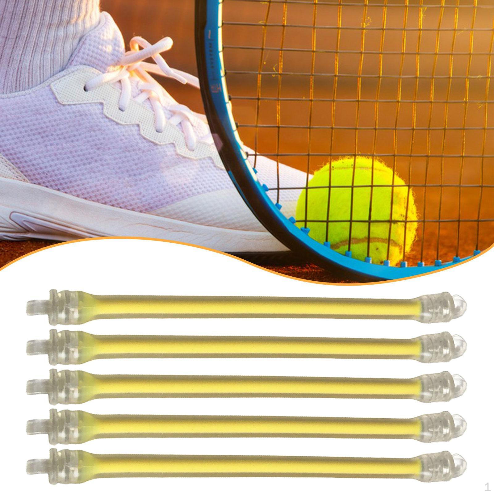 

5 штук теннисных виброгасителей для управления вибрацией жёлтый