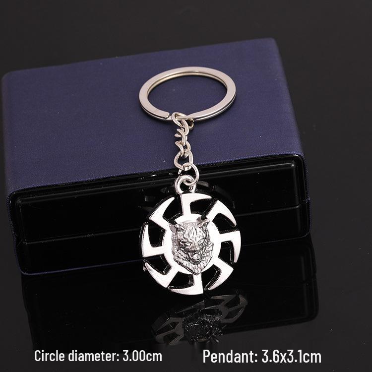 European & American Rock Guitar Keychain: Hip Hop Drip Oil Alloy Pendant Charm for Women's Bags