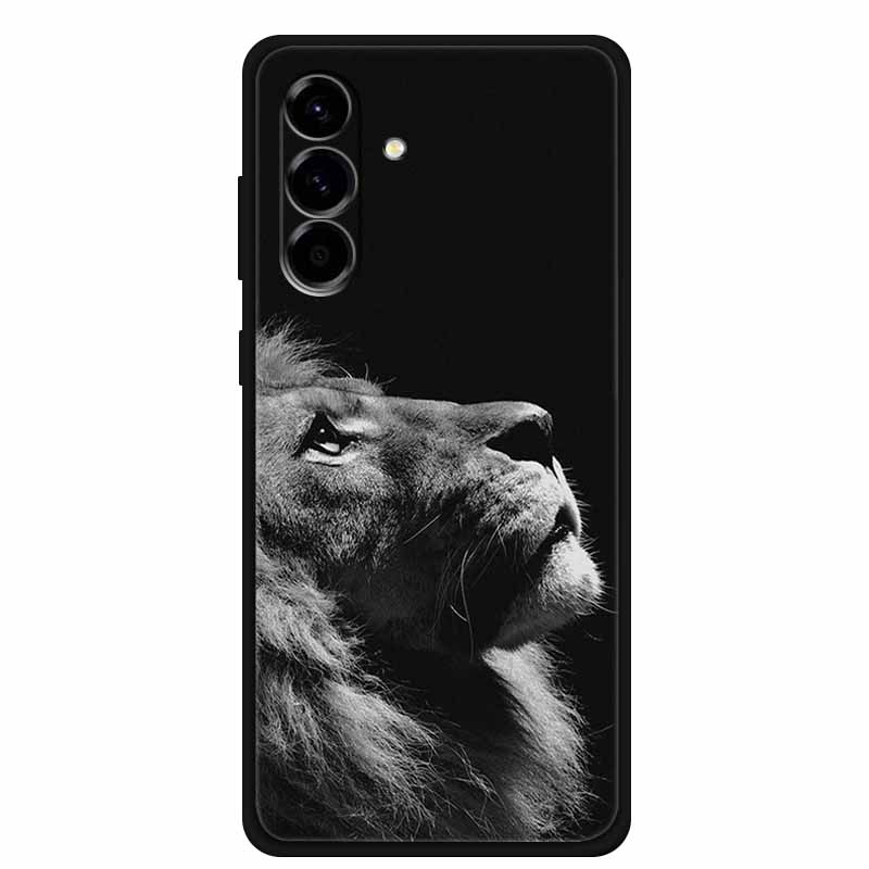 For Samsung Galaxy S26 Case S 26 TPU Cover Soft Silicone Funda Phone Case For Samsung S26 Case Cartoon Cat Lion Shockproof Coque