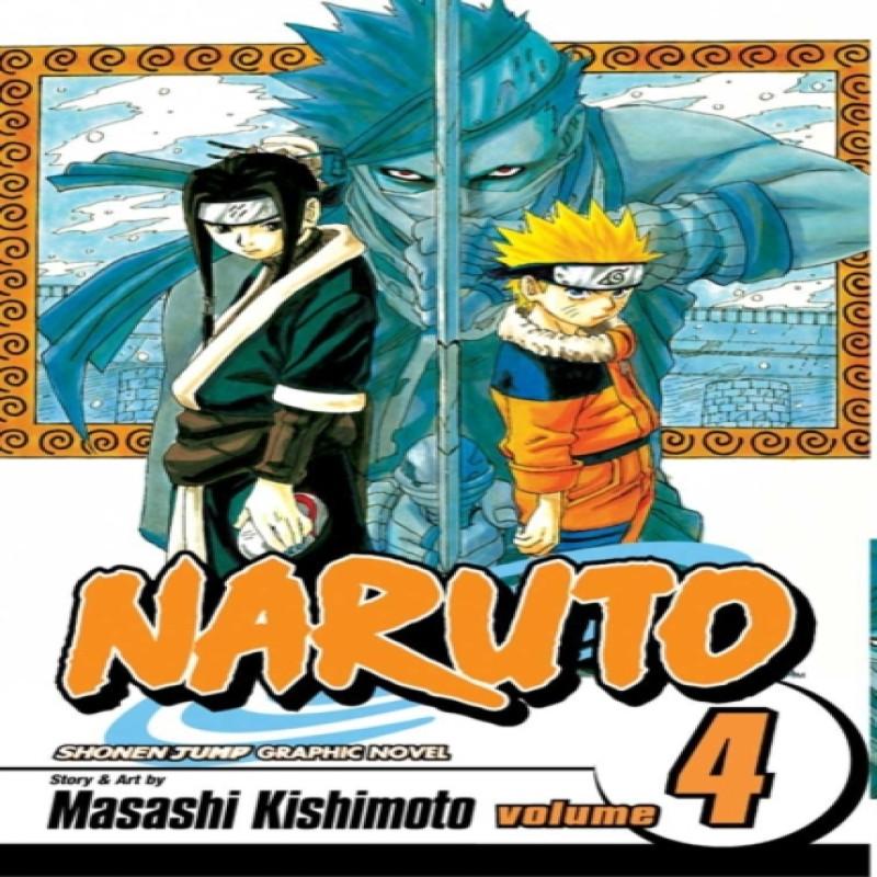 Naruto Vol. 4 by Masashi Kishimoto Paperback Book 9781591163589